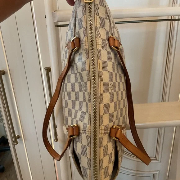 Authentic WHITE DAMIER AZUR - Picture 6 of 11